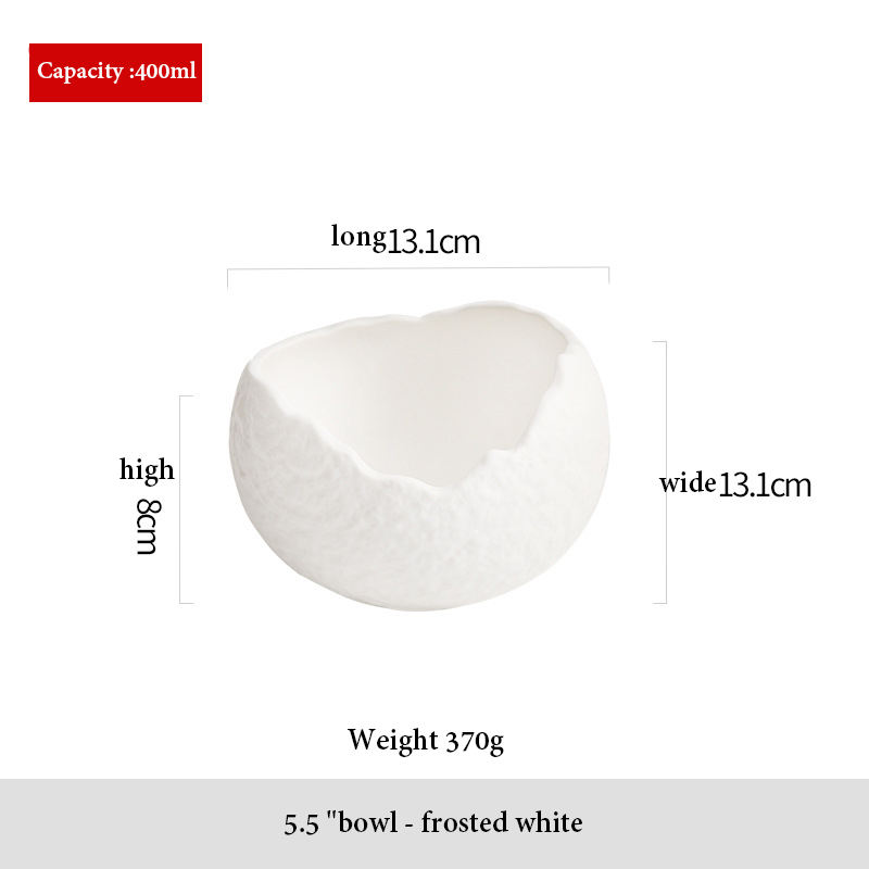 5.5 "bowl - frosted black