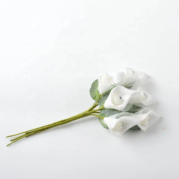 Bunga Dekoratif Baru Calla Lily Mini Buatan