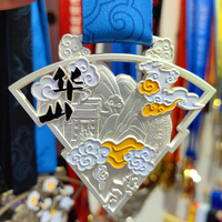 Casse-tête personnalisable en émail doux 3D médaille en métal de la manufacture commémorative combiner médaillon trophées médailles et plaques