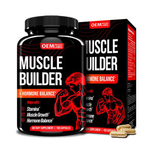 แคปซูลเสริมพลังกล้ามเนื้อสมุนไพร OEM สำหรับผู้ใหญ่ สารสกัดโสมแดงเกาหลีและรากอัชวากันธา เสริมภูมิคุ้มกันสำหรับสตรีมีครรภ์ - Product Image 1