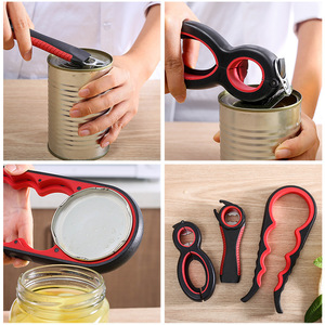 Ensemble d'ouvre-boîtes multifonction avec ouvre-bouteille et ouvre-couvercle pour une utilisation en cuisine - Product Image 1