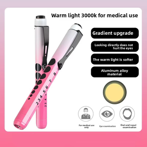 Linterna Médica con Grabado Personalizado, Clip para Bolsillo, Linterna Portátil para Exámenes de Oftalmología y ORL, para Uso Clínico - Product Image 3