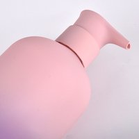 Emballage de soins capillaires en plastique recyclé écologique en gros, flacon pompe pour lotion, flacon de shampoing 150 ml, logo personnalisé