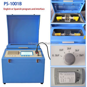 Đẩy điện của phòng thí nghiệm cách sử dụng cách điện biến áp dầu điện môi sức mạnh Tester dầu BDV Analyzer 0-100kv Max Điện áp - Product Image 2