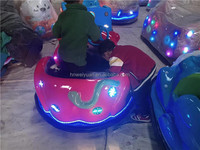 Offre Spéciale : Voiture Tamponneuse pour Enfants à Thème Dessin Animé avec Lumières LED, Fonctionnant sur Batterie, pour Parc d'Attractions