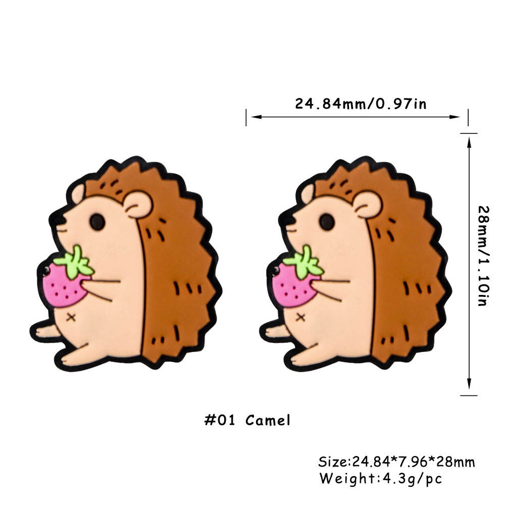 SA582ลูกปัดเม่นซิลิโคนโฟกัส