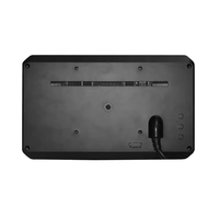 Écran de moniteur d'appui-tête LCD 7 pouces 1080P avec entrée 2 cames pour voiture et fourgonnette et bus et camion volkswagen golf iveco daily w221 bmw g31