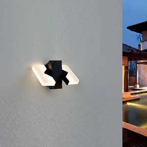 Lámpara de Pared LED Moderna Impermeable, 2*5W, de Aluminio, para Iluminación Interior y Exterior, Decoración del Hogar, Jardín, Sala de Estar, Dormitorio - Product Image 1