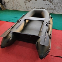 Offre Spéciale : Bateau de Pêche Gonflable 265 pour la Pêche à la Carpe, Bateau à Moteur Gonflable, Catamaran de Pêche