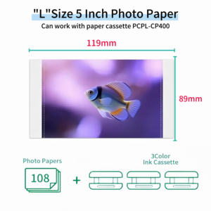 Papier photo compatible <span class=keywords><strong>Canon</strong></span> KP-108 pour imprimantes <span class=keywords><strong>Selphy</strong></span> CP1300 CP1200 CP910 CP810 CP800 CP790 CP780 CP770, feuilles d'impression jet d'encre brillantes - Product Image 4