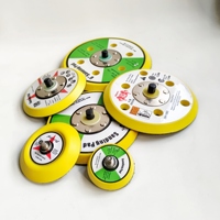 Disques de ponçage en vinyle de 75 mm (7 pouces) à dureté moyenne avec support PSA, outils abrasifs adhésifs M6/M8, polissage 10 mm, OEM Plastique/Papier