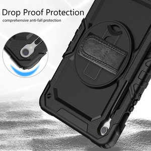 Anti Drop 360 Rotation Main Bandoulière <span class=keywords><strong>Tablette</strong></span> Pad Cas Pour <span class=keywords><strong>Samsung</strong></span> Galaxy Tab S8 11 <span class=keywords><strong>Pouces</strong></span> <span class=keywords><strong>Protection</strong></span> Complète - Product Image 3