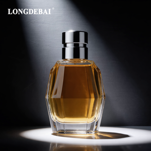 New Design Custom irregular Empty glass Perfume spray <b>bottle</b> 30ml 50ml 100ml Clear Crimp Glass Perfume <b>Bottles</b> with <b>box</b> - Product Image 3