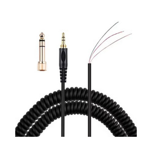 Pour Sony 7506 câble Audio de connexion de fil à ressort strictement applicable pour <span class=keywords><strong>DT770</strong></span> & DT990 avec prise 3.5mm pour l'entretien DT1350 - Product Image 1