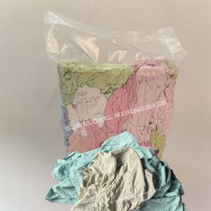 Trapos Industriales Grises 100% Algodón, Trapos de Algodón Reciclado de Color Claro, Ideales para Limpieza y Mantenimiento - Product Image 1