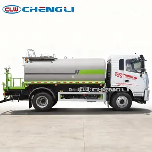 Châssis robuste avec capacité de charge de 10 tonnes, camion-citerne Dongfeng 4X2 à canon rond, adapté à diverses conditions routières - Product Image 3