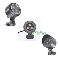 Lampe d'arbre à anneau pour parc de Noël, 12 LED, 36-60W, IP65, avec visière de protection, DMX512, RDM, Tuya, gradation, montage sur piquet, YY-TG6Q