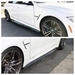 PSM tipo <span class=keywords><strong>Real</strong></span> fibra de carbono parachoques faldas laterales labio para <span class=keywords><strong>BMW</strong></span> F80 M3 piezas de automóvil - Product Image 3