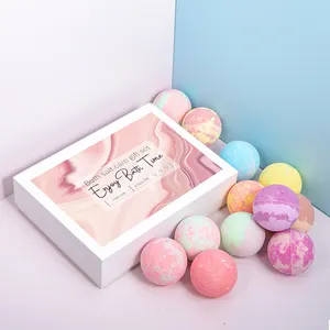 Bombes de bain personnalisées biologiques bon marché avec jouets cadeaux à l'intérieur