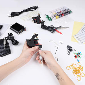 <span class=keywords><strong>Kit</strong></span> de machines à tatouer <span class=keywords><strong>STIGMA</strong></span> de haute qualité, ensemble complet de pistolets à tatouer - Product Image 2