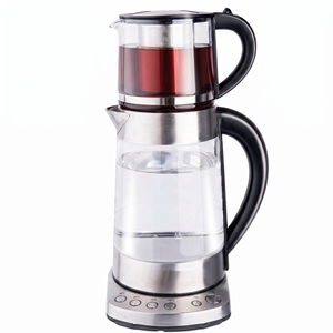 Samovar Eléctrico Digital de Vidrio de 2 Capas con Recipiente, 1850-3000W, Temperatura Inteligente, Certificación CE LFGB CB ETL, Venta al Por Mayor - Product Image 2