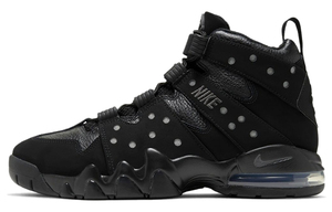 Nike Air Max 2 CB '94 Triple Black Chaussures de basket-ball pour hommes en cuir véritable avec semelle extérieure en caoutchouc et semelle intermédiaire en EVA Automne - Product Image 1