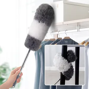 Duster Cleaning 7pcs-sets Bendable Microfiber Hand Cleaning Car Duster Suits Cobweb Extendable Anti-static Duster Set For Home Cleaning