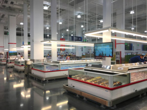 1.8m chiều rộng từ xa đảo Tủ lạnh-thiết bị làm lạnh cho siêu thị thực phẩm đông lạnh hiển thị - Product Image 5