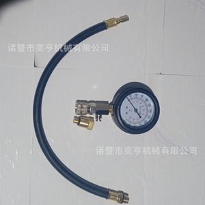 Manomètre de pression de cylindre avec tuyau et adaptateurs pour le test du moteur, outil de réparation automobile - Product Image 2