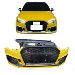 Kit carrosserie <span class=keywords><strong>Audi</strong></span> RS Style Surround RS3 <span class=keywords><strong>RS4</strong></span> RS5 calandre RS7 calandre accessoires phare antibrouillard nouveau phare condenseur réservoir ABS d'occasion - Product Image 6