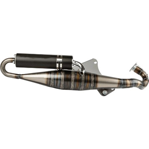 Sistema di Scarico Moto HF BENMA Tubo Silenziatore per <span class=keywords><strong>GILERA</strong></span> 180 <span class=keywords><strong>Runner</strong></span> FXR Nero 1997-2007 - Product Image 3