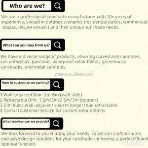 Toldos retráctiles de bajo precio de fábrica de China y parasol, lona, Red de orquídeas, sombra impermeable - Product Image 4