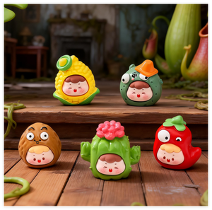 Drôle kawaii mignon dessin animé poupée mini décoration résine miniature ornements beaucoup dai mystère sac aveugle boîte jouets enfants mode jouer - Product Image 3