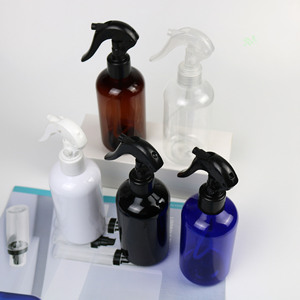 Lingka 250ml PET/PP Cosmetic Push-type Lotion <b>Bottle</b> Press <b>Pump</b> Cylinder Shape Gold Stamp Surface Printing Empty for <b>Shampoo</b> - Product Image 5