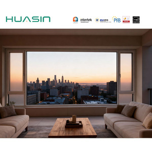 Proveedor de <span class=keywords><strong>Ventanas</strong></span> de Madera Revestidas de Aluminio Cerezo con Recubrimiento Anticorrosivo 2025 de Huasin Custom Indonesian Warehouse - Product Image 4