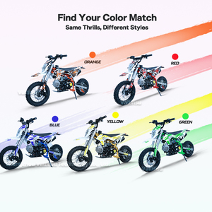 Moto tout-terrain à essence à moteur refroidi par air, quatre temps, pour enfant de 10 ans, fournie directement par l'usine - Product Image 6