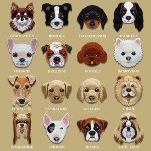 Parches Bordados de Alta Calidad con Diseños de Animales Adorables para Ropa, Bolsos y Fundas de Teléfono - Product Image 1