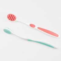 Nettoyant de Langue Adulte Couleur Pure Vibrante – Soin Quotidien Profond pour l'Hygiène Buccale – Grattoir à Langue pour un Nettoyage Amélioré – Marque Personnalisée OEM