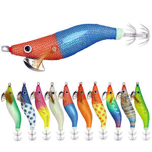 <span class=keywords><strong>2.2</strong></span> # aydınlık 9.3CM 8.5G kalamar Jig sert yem balıkçılık ahşap karides cazibesi kalamar Jig Lures - Product Image 1
