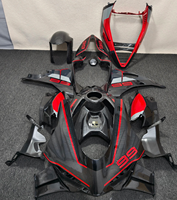 Kit de carénage Lamborghini en carbone 3K véritable pour Ducati V4 2025, avec la meilleure finition.