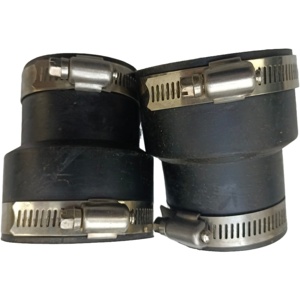Entrées de tuyaux en plastique ou en PVC en gros, configurations en T ou en Y, raccord flexible - Product Image 1