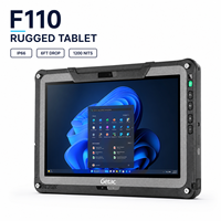 Tablet PC Getac F110 de 11.6 Pulgadas Totalmente Resistente, 16GB DDR5, Intel Core I5, Windows 11 para Servicios Industriales, Petroleros y de Campo
