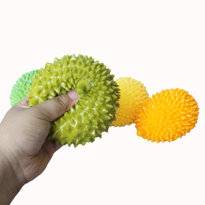 Vente en gros de jouets créatifs de simulation de fruits, jouets anti-stress en forme de durian à presser, balles anti-stress - Product Image 5