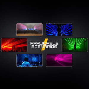 SHEHDS <span class=keywords><strong>Testa</strong></span> <span class=keywords><strong>Mobile</strong></span> <span class=keywords><strong>a</strong></span> 8 Occhi con Effetto Fascio RGBW 4 in 1, Illuminazione <span class=keywords><strong>LED</strong></span> per Palcoscenico, per Feste DJ, Discoteche, Bar e Pub - Product Image 6