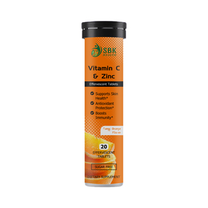 Comprimés de vitamine C et de zinc en gros : la vitamine C renforce l'immunité et stimule puissamment les niveaux d'énergie - Product Image 1
