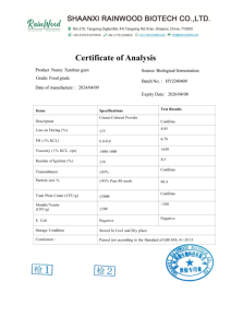 Rainwood Supply <span class=keywords><strong>E415</strong></span> Sac de 25kg Gomme de xanthane Gomme de xanthane de qualité alimentaire Poudre de maille 200 - Product Image 2