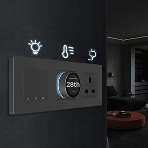 <span class=keywords><strong>Termostato</strong></span> Inteligente Tuya Zigbee, Interruptor Termostático Inteligente para el Hogar, Perilla de Control de Calefacción para Calefacción Eléctrica por Suelo Radiante, Caldera de Agua/Gas - Product Image 2