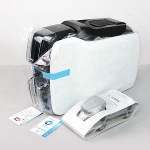 Imprimante de cartes d'identité PVC recto verso <span class=keywords><strong>Zebra</strong></span> ZC300/100 originale, appareil intelligent RFID NFC pour le bureau, les entreprises, les cartes de membre des employés - Product Image 5