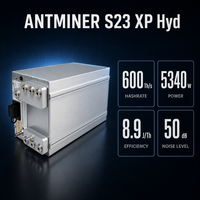 Tout nouveau Bitmain Antminer S23 XP Hyd 600T 5340W SHA256 BTC Bitcoin Miner Hydro ASIC Crypto