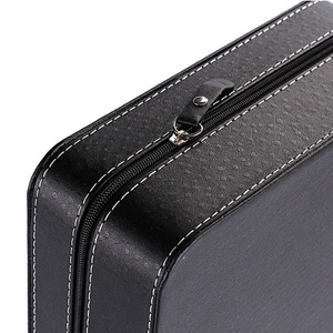 Customized Logo PU Leather Velvet <b>Watch</b> Display Storage Box 2 3 6 10 12 Slots <b>Watch</b> Travel <b>case</b> Box - Product Image 3
